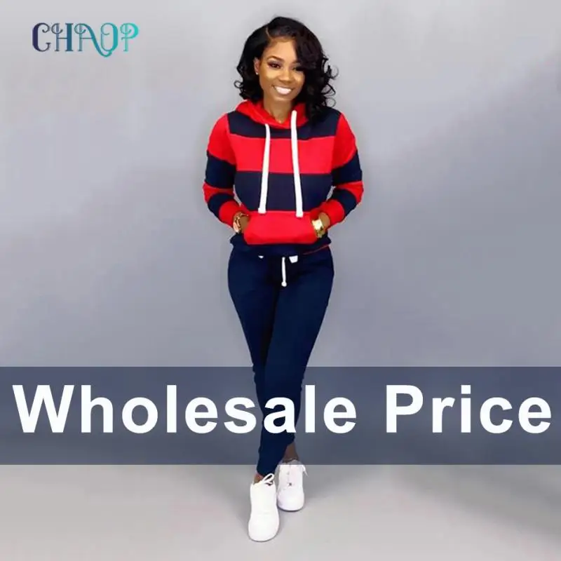 Autumn Winter Two Piece Set Tracksuit Women Sweatshirt Hoodies+Pants Sportwear Women's Sports Suit Hoodies Suit Wholesale Price 2022 fashion lover couple sportwear set king queen printed hooded clothes 2pcs set hoodie and pants plus size hoodies women