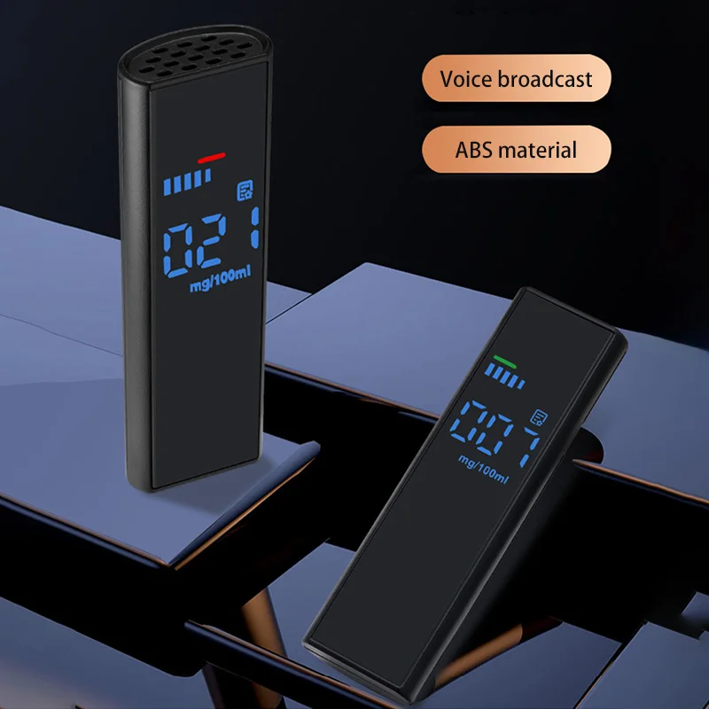Etilometro Digitale Portatile Lenovo con Display LCD, Analizzatore di Alcol Ricaricabile Tascabile per la Sicurezza in Auto - immagine 6