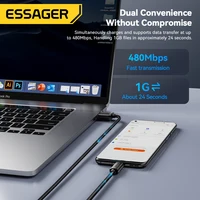 Essager Micro USB Cable Fast Charging Data Cable For Xiaomi Realme Huawei OPPO Samsung Mobile Phone Charger Cord  USB Micro Wire - Image 6