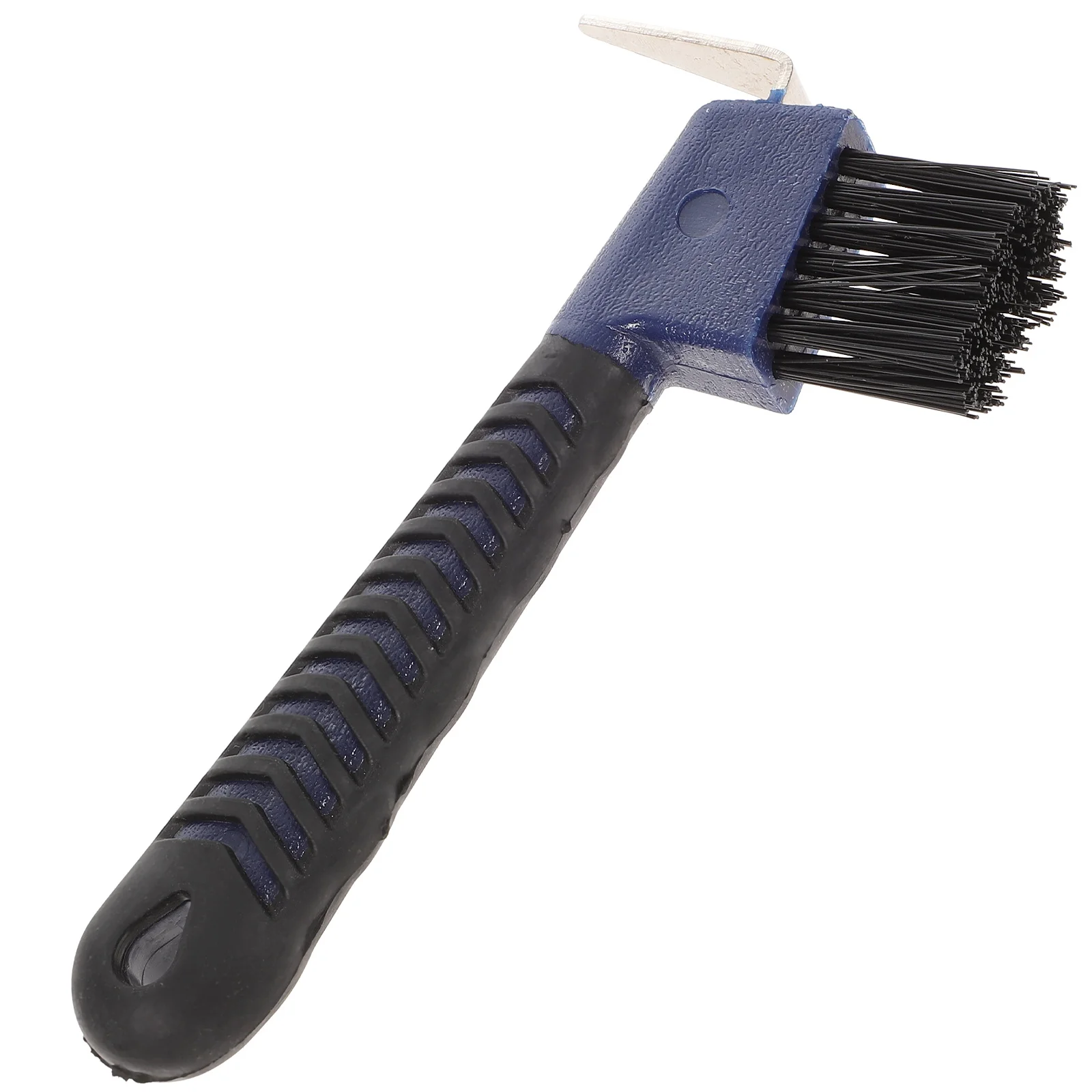 

Grip Hoof Pick Rubber Hoof Pick with Brush Horse Grooming Tools (Random Color)