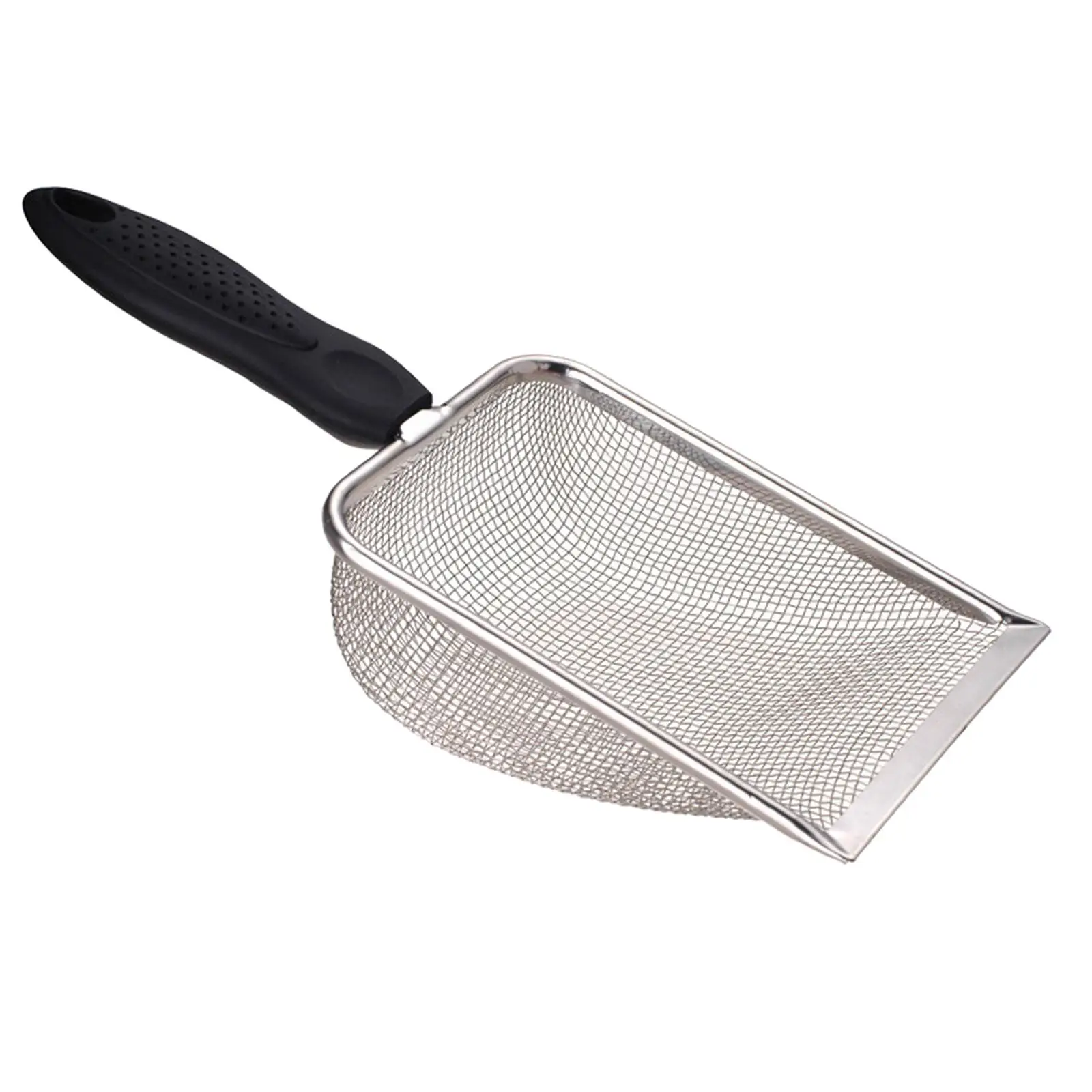 Pet Cleaning Tools Stainless Steel Reptile Sand Shovel Cat Litter Shovel Scoop