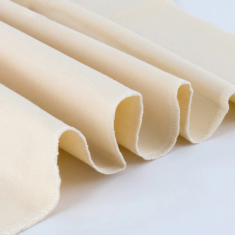Fermented Cloth Dough Bakers Pans Bakers Dough Couche 100% Pure Cotton Pastry Proofing Cloth Baking French Bread Baguettes Loafs