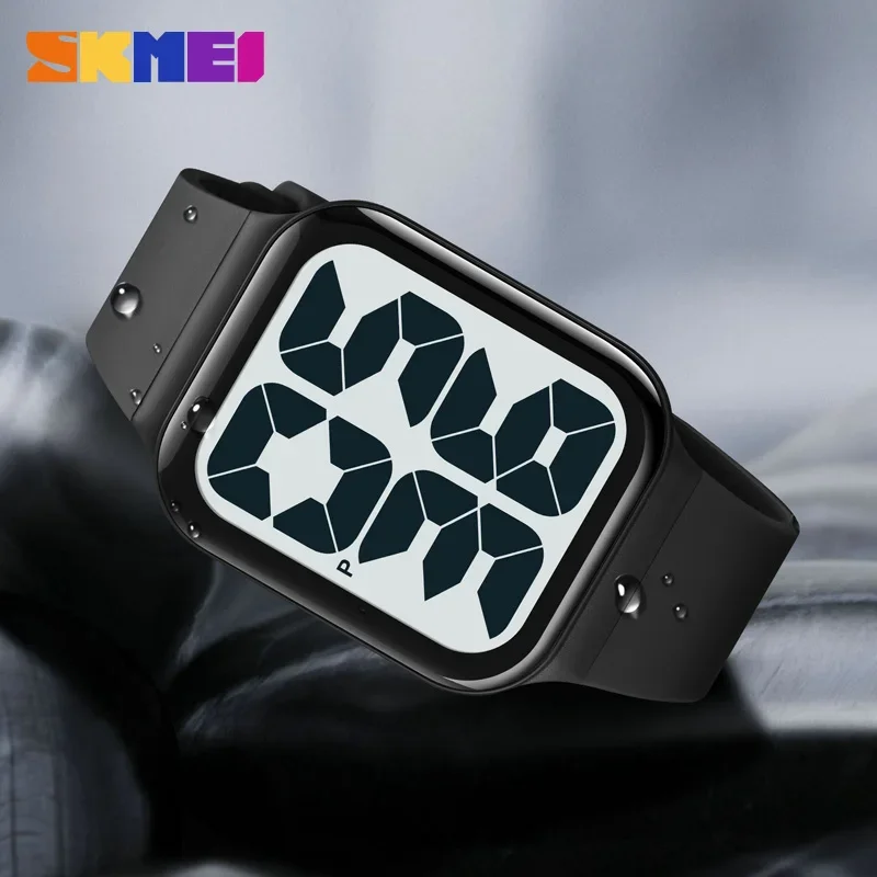SKMEI 1995 Luxury Digital Sport Watch for Men Women Waterproof  Electronic Minimalism Design Girl Boy Wristwatches Reloj Hombre 6