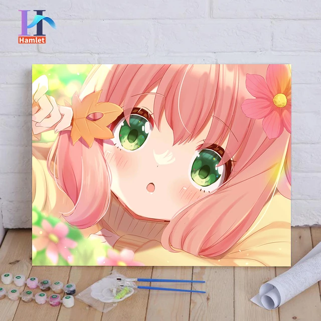 Anime Acrylic Painting commission Hobbies  Toys Stationery  Craft  Art  Prints on Carousell