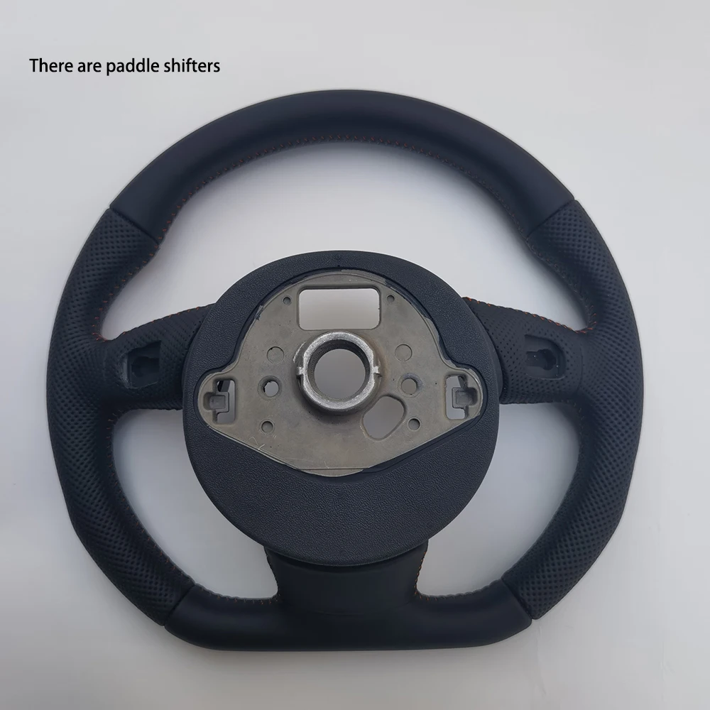 スタイルへのアップグレード フルスエードステアリングホイール