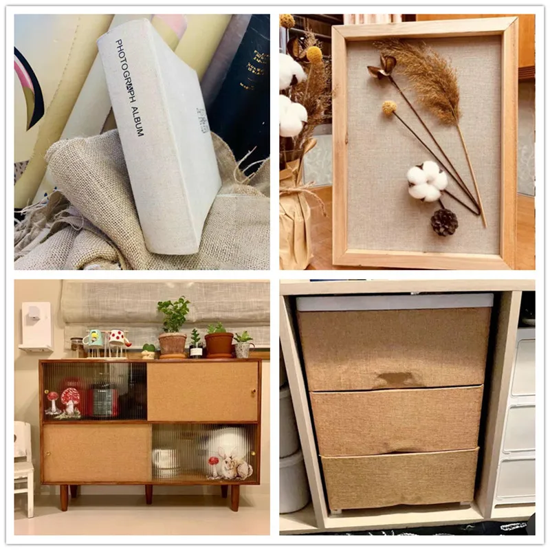 DIY 셀프 접착 리넨 원단 고정 시트 리넨 수리 패치 (소파, 자동차 시트, 사무실 의자, 상자, 수공예품, 핸드메이드 DIY용)