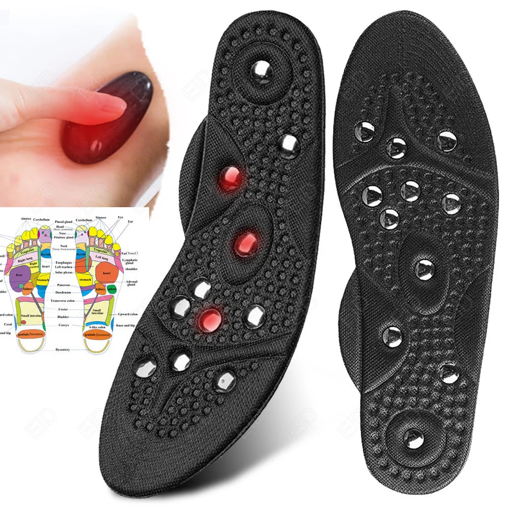 22 magnetische Massage Einlegesohle sohle für stricken Fuß Akupunktur Punkt Therapie Einlegesohle Gesundheit Care Body Detox Abnehmen Magnetische pad – Detail 16