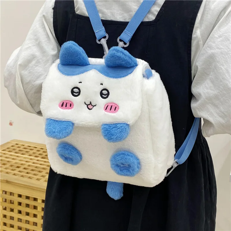 Милый Плюшевый Рюкзак Chiikawa с мультяшным рисунком