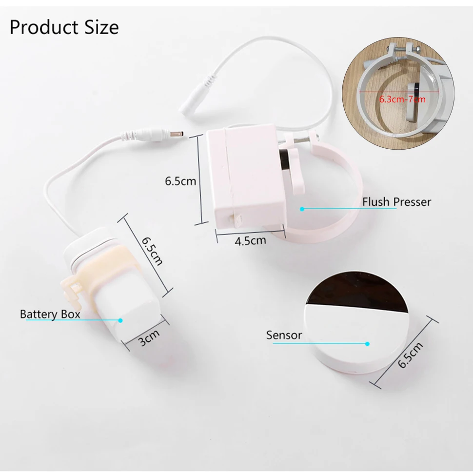 Toilet Automatic Flushing Sensor