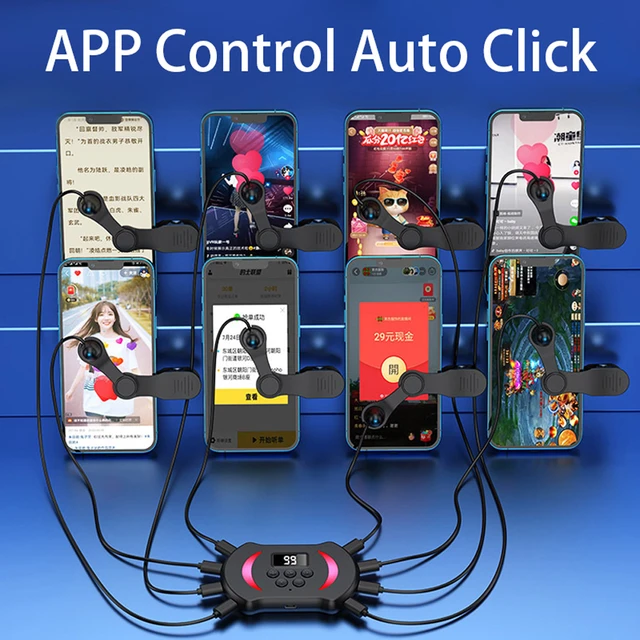 Auto Clicker for iPhone iPad, Adjustable Automatic Physical Tapper