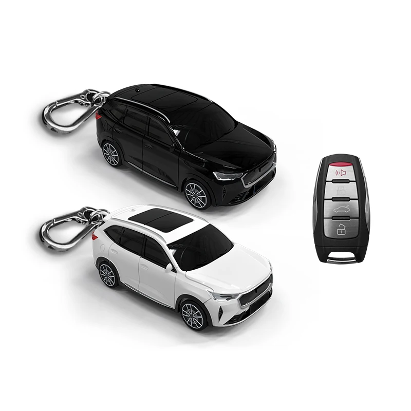 Funda de llave de coche para Haval H6, funda de llave, modelo de coche, caja de llave, cubierta protectora de Control remoto, modelo de coche personalizado