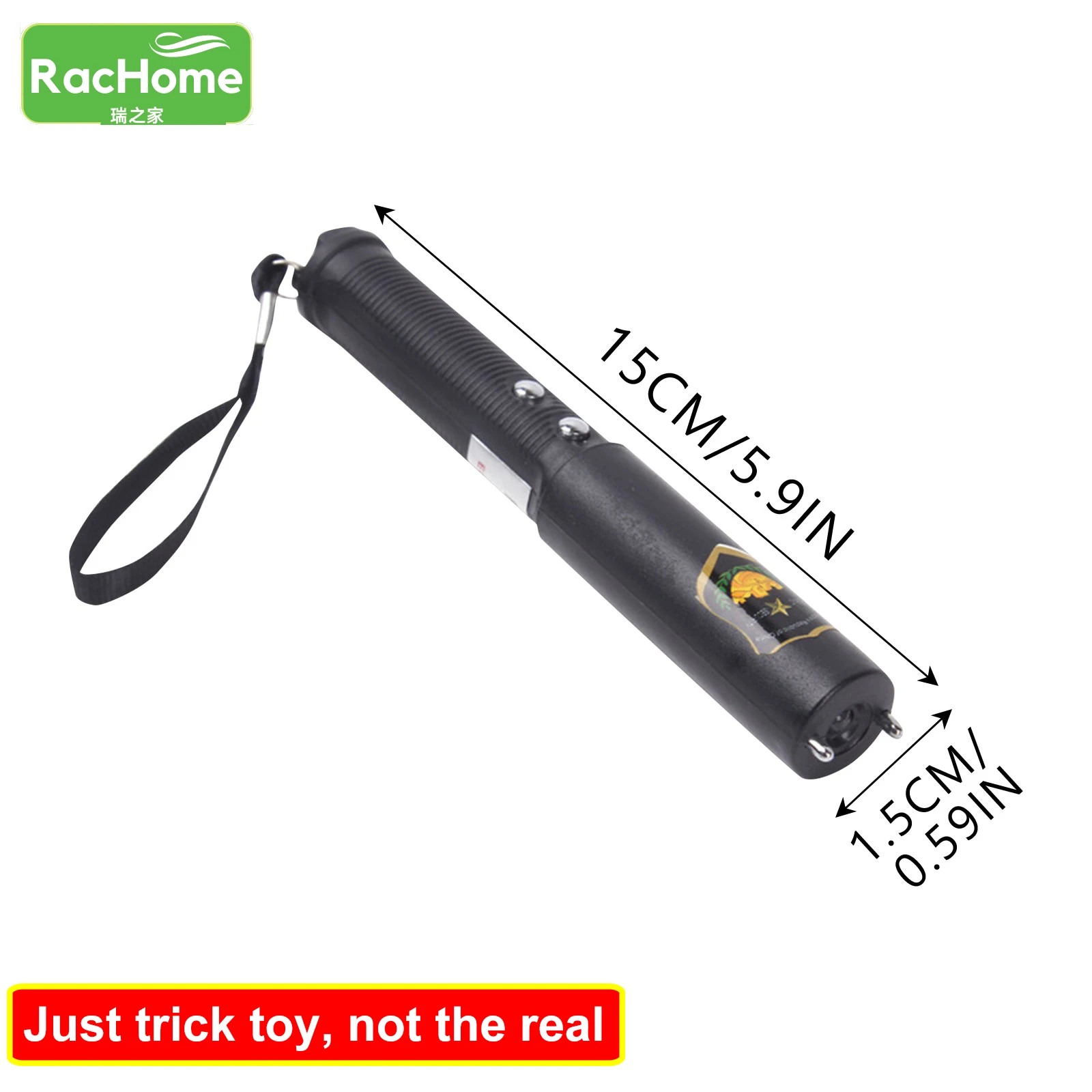 Electric Shock Stick Flashlight Tricks People Mini Led Shock Flashlight
