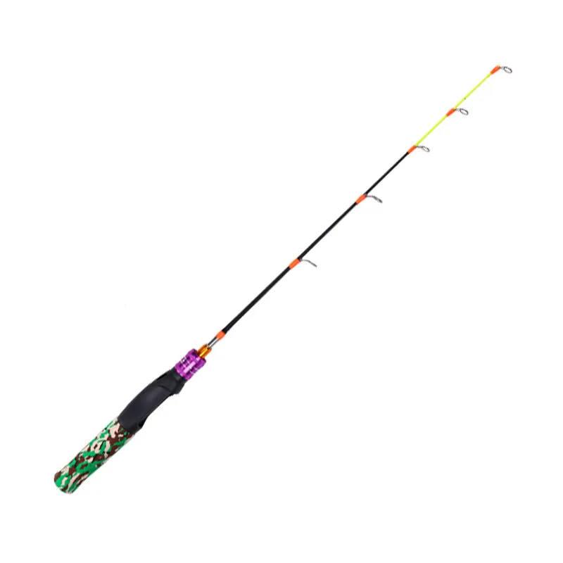 Canne pêche hiver enfant 61 cm carbone pour carpe et crevette en raft spinning