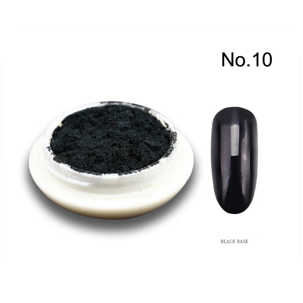 Nail Powder Nail Glitter Nail Pigment Nail Decoration Nail Decorations Nail Flakes Nail Mirror Glitter Powder Gold Silver Metallic Effect Pigment Gel Polish Chrome Flakes Holographic Nail art Decor