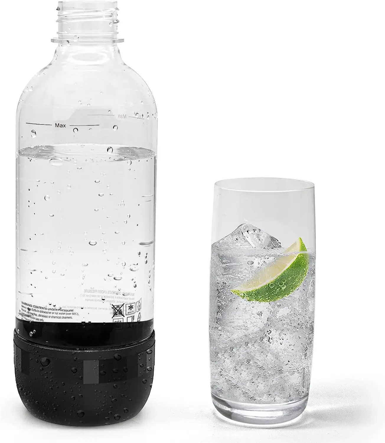 1L Soda Water Bottle Compatible with Soda Machine