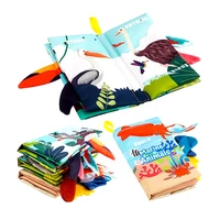 1PC Newborn 0-6 Months Baby Book, Touch and Feel Soft Book, Kids Toys Puzzle Montessori Toys 2
