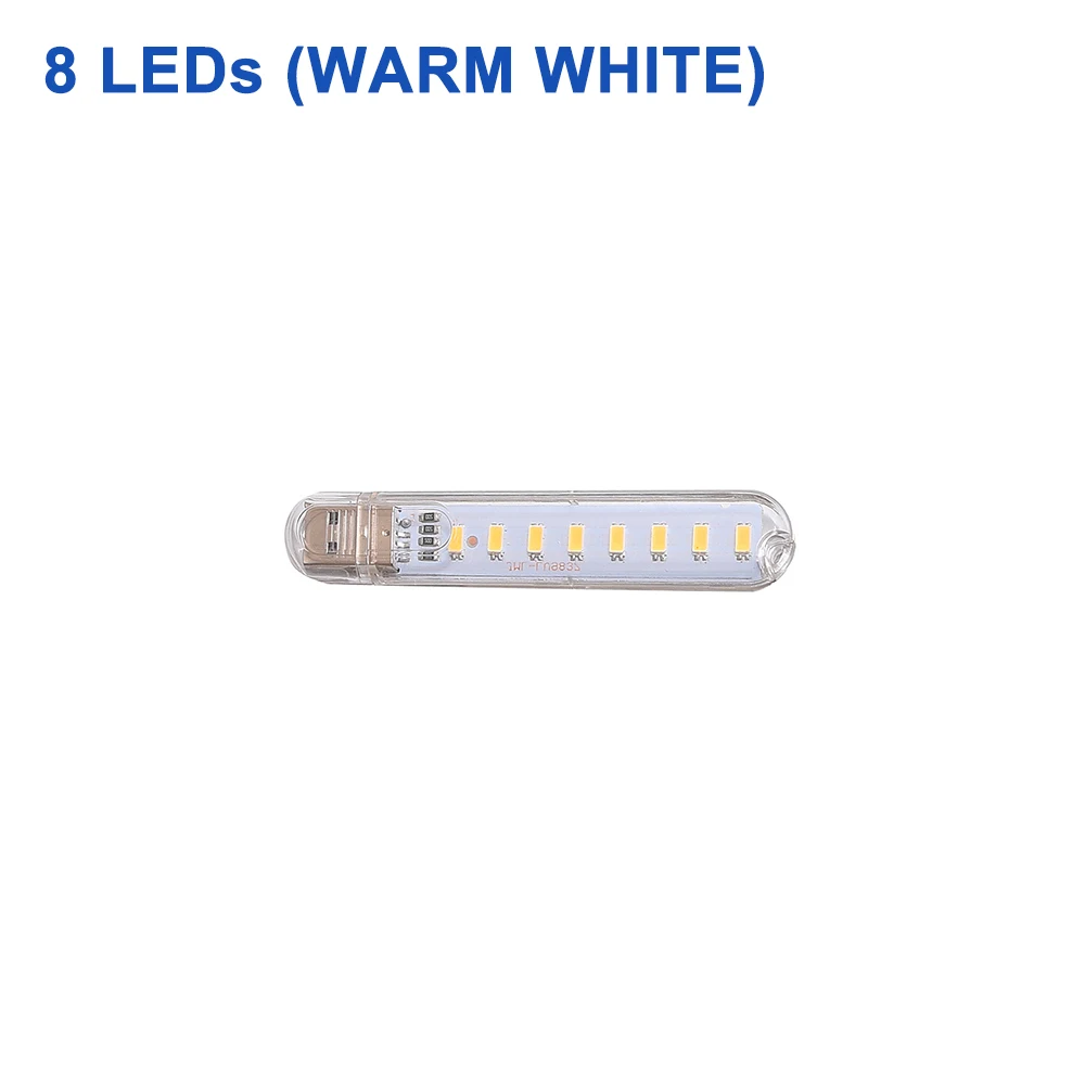 8LEDs Warm White