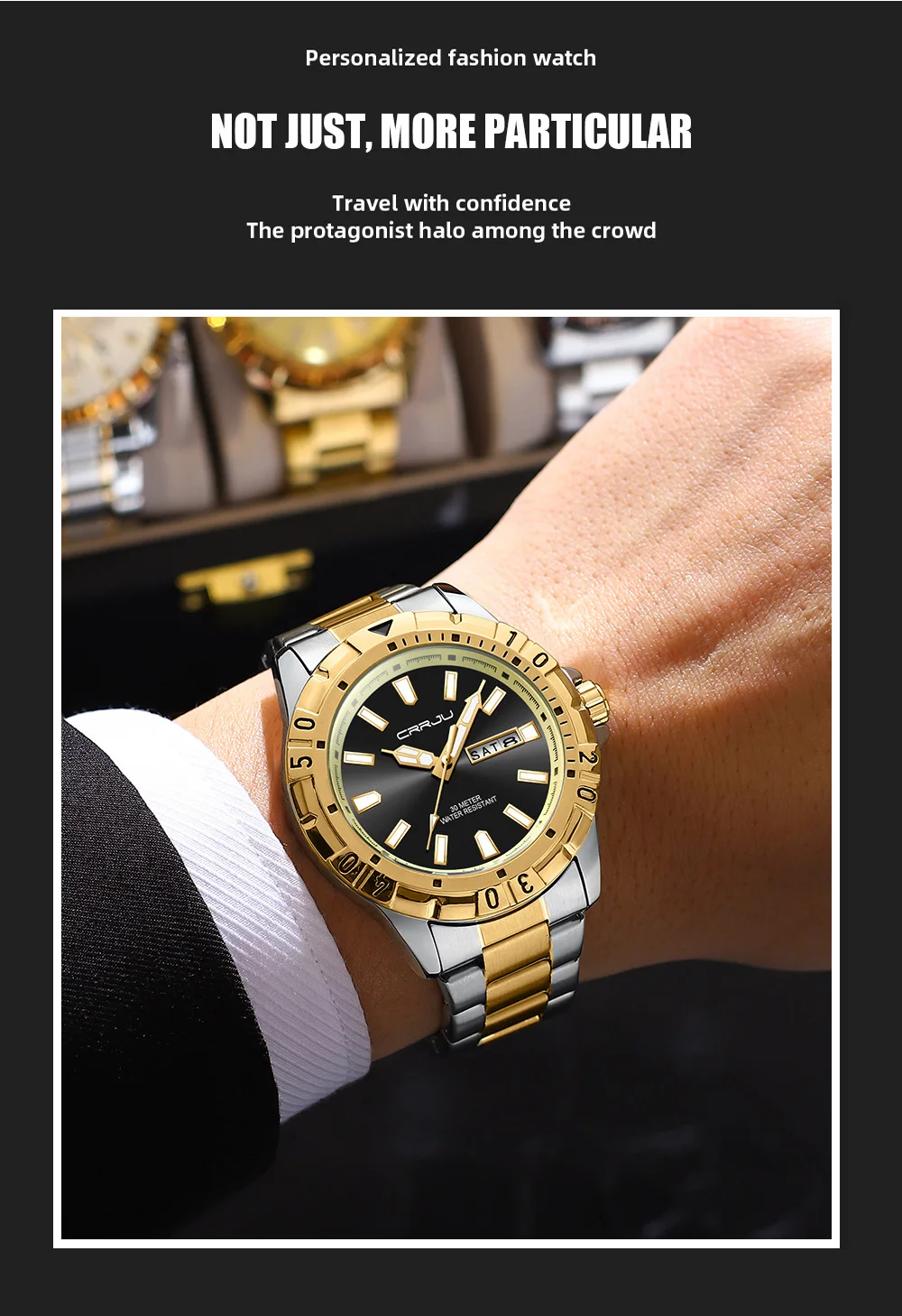 CRRJU 5028 Men's Watch description image 9