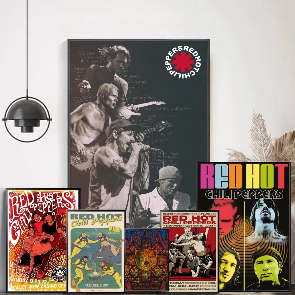 Silver Chair Red Hot Chili Pepper Poster: The Ultimate Study Room