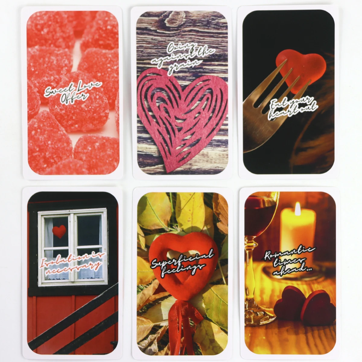 Matter of the Heart Oracle Cards About 10X6cm For Family Party High Quality Fortune Telling Divination Tarot Cards Deck Game 5
