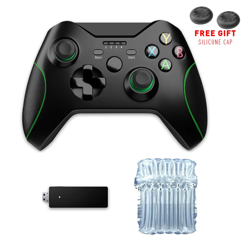 DATA FROG 2.4GHZ Wireless Controller For XBox One/Xbox Series S/X Vibration Gamepad Joystick For PC Windows 7/8/10/PS3 Console 