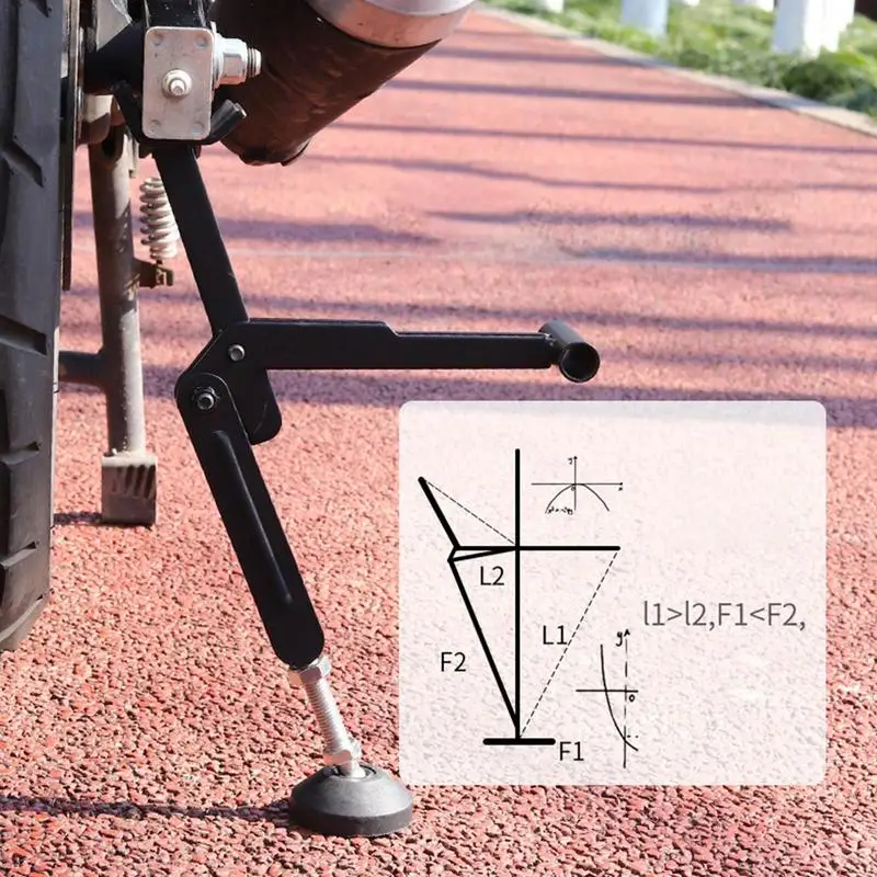 

Motorcycle Stand Durable Iron Motorcycle Rear And Front Wheel Lift Stand Foldable Labor Saving Stand Moto Cross Accessories
