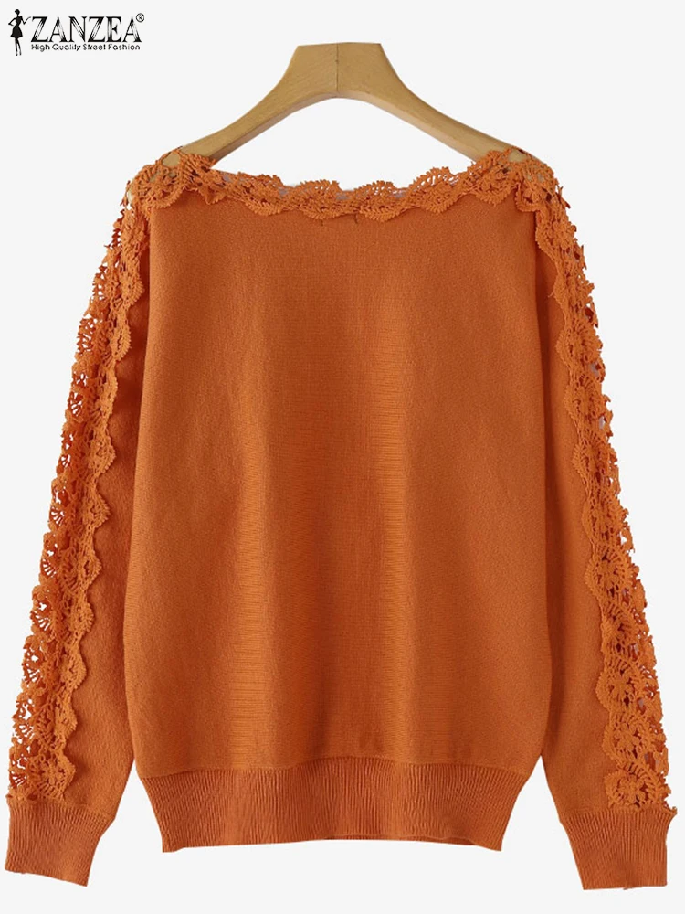 Autumn Sweaters Solid Elegant Pullovers for Women