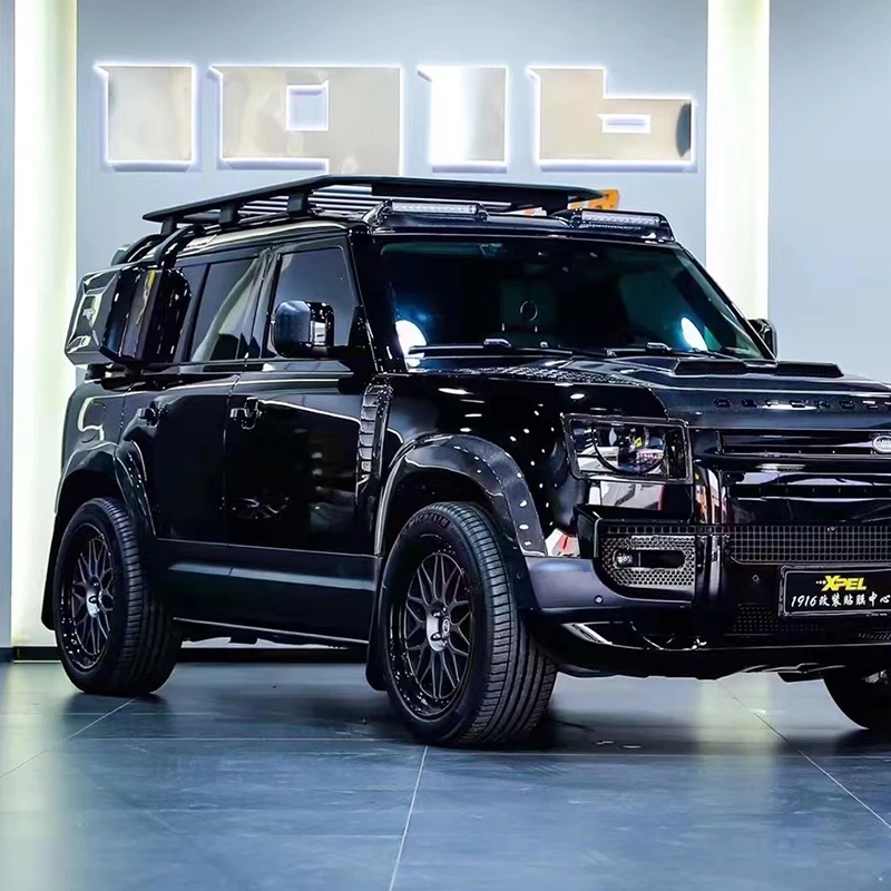 Paraspruzzi Per Land Rover Defender 110 2020-2023 - Protezione Passaruota, Nero Opaco - Foto 9