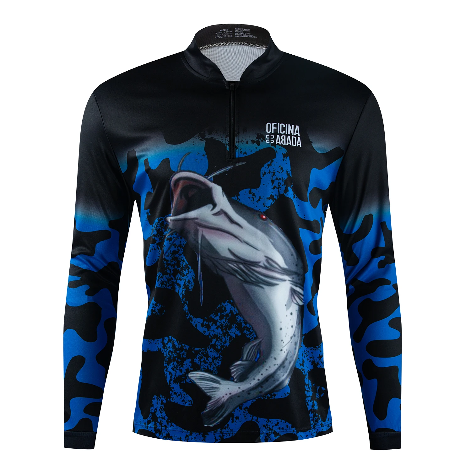 Running outdoor fishing clothing quick-drying mesh fabric sweat sports long-sleeved SUN protective clothing motorcycle T-shirt