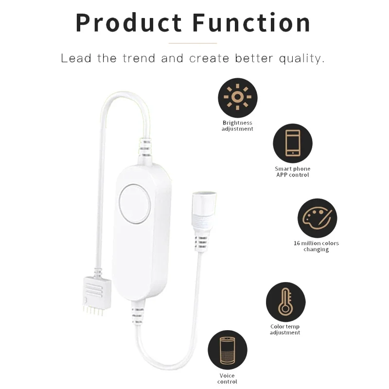 DC12V RGB Color Under Cabinet Lights Zigbee3.0 Smart LED Controller S9aeea6f95471443287a354585f434349Y