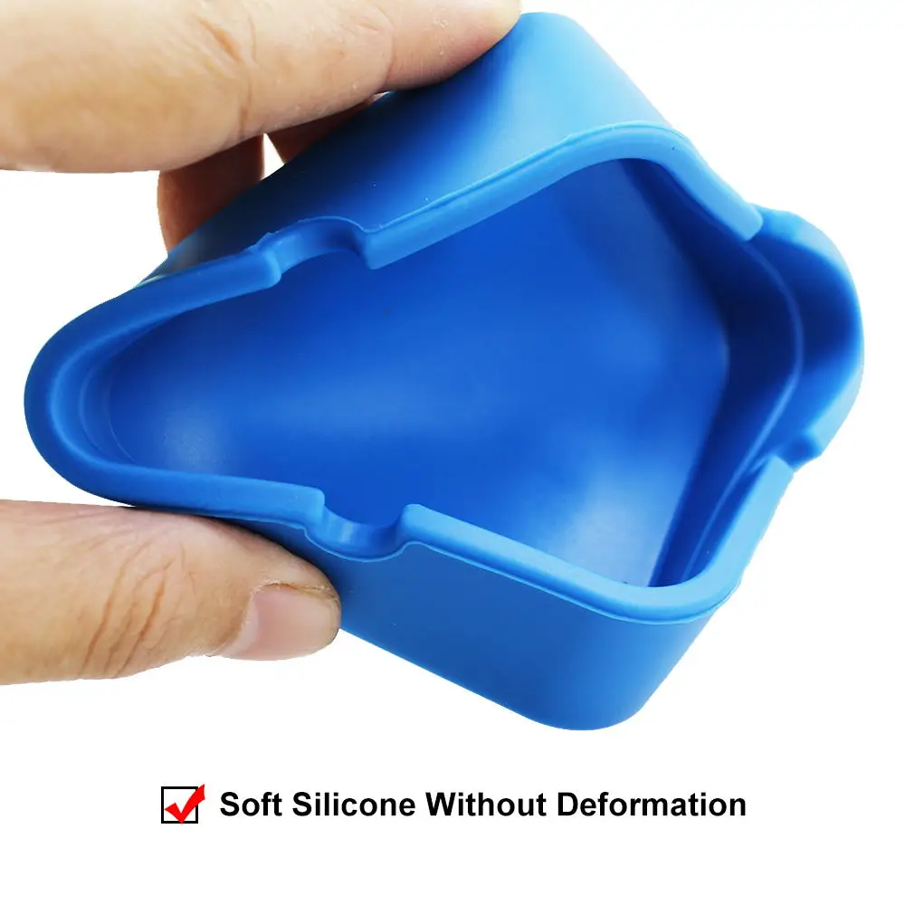 Silicone Ashtray 8CM 1Pcs silicone ashtray