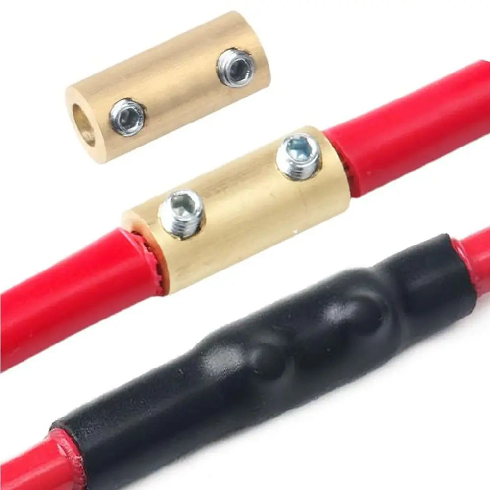 With Heat Shrink Tubing Brass Terminal Block Pressure Free Waterproof Quick Terminal Block High Current Terminal Blocks
