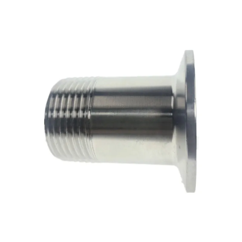 DN15 - DN50 304 Sanitary Stainless Steel Male Threaded Pipe Fitting Ferrule
