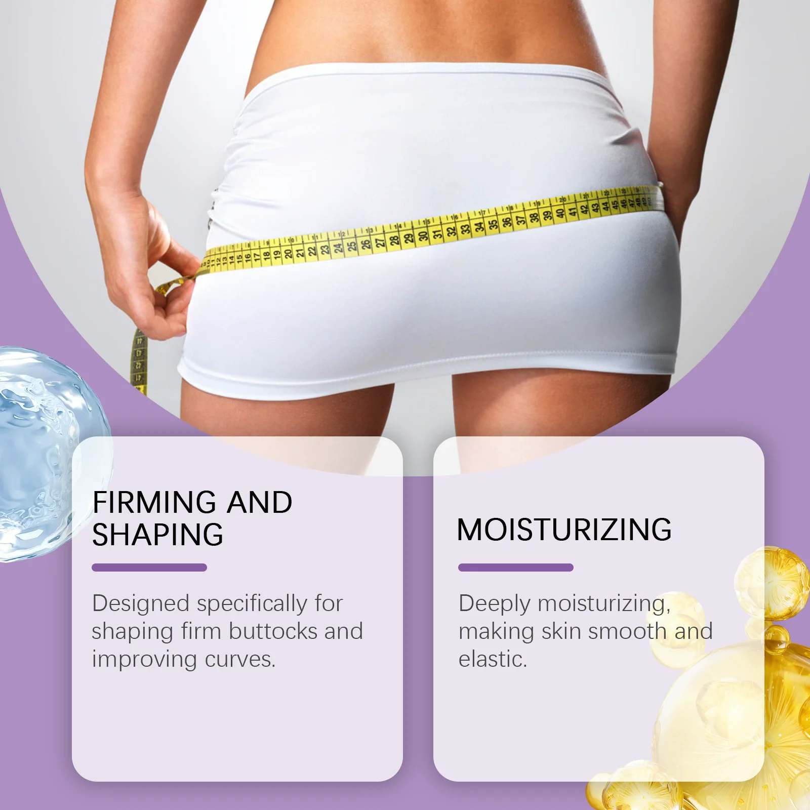 Butt care cream Butt skin care moisturizing enhances skin elasticity and firmness butt cream