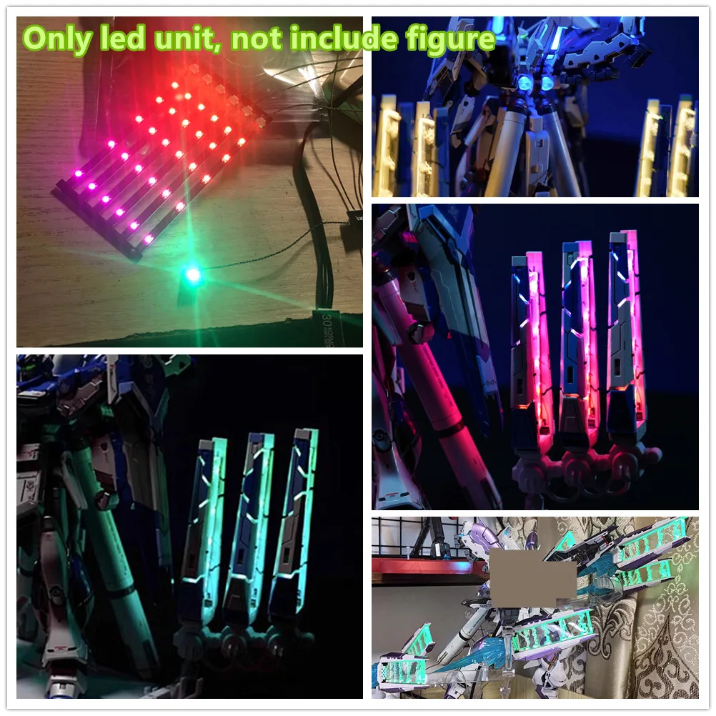 

KOSMOS remote control Fin Funnel colorful RGB LED Unit with backpack led for RG 1/144 RX-93 Hi-V model DK030 *