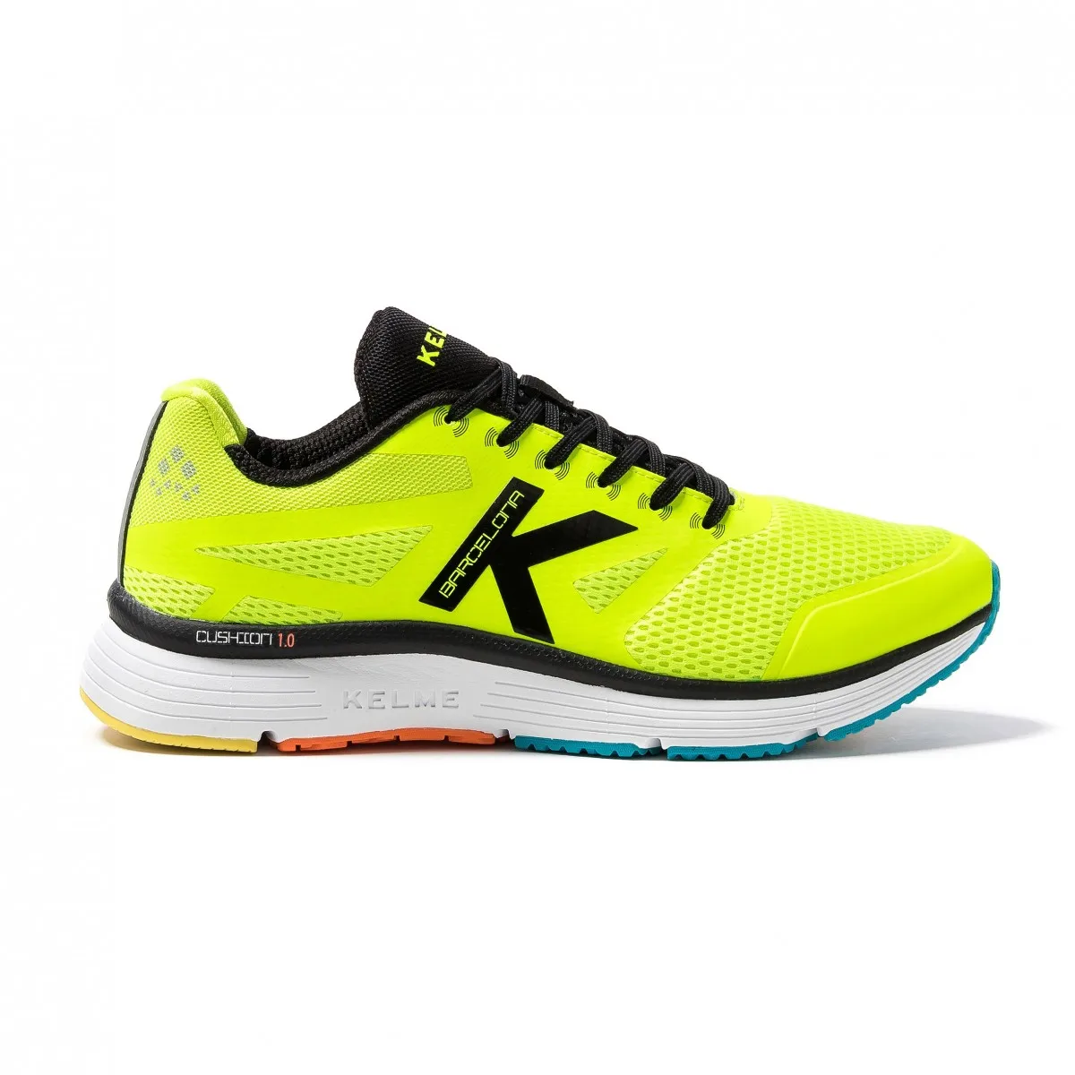Kelme Officiële Winkel Kussen Barcelona Geel Unisex Loopschoenen Gemaakt In  Synth Textiel 46949 402 Lente Zomer 2021|Hardloop Schoenen| - AliExpress
