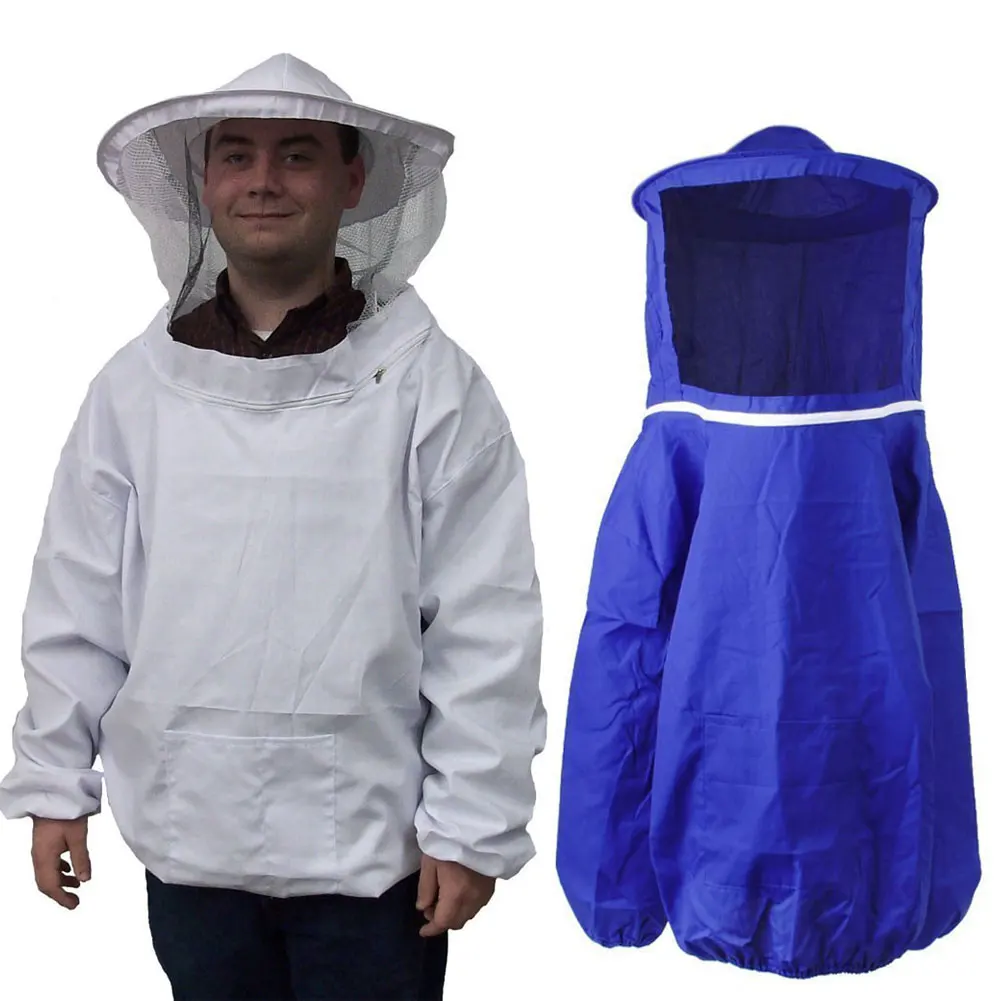 

Beekeeping Jacket Smock Protective Protector Bee Keeping Hat Sleeve Breathable Equipment Dropshipping farm tool