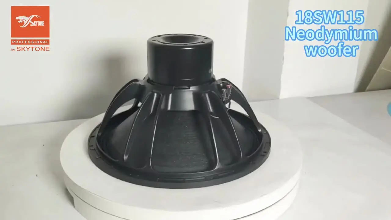 18SW115 Double Spider 18-дюймовые драйверы динамиков LF 1700 Вт неодимовая 4 5-дюймовая звуковая