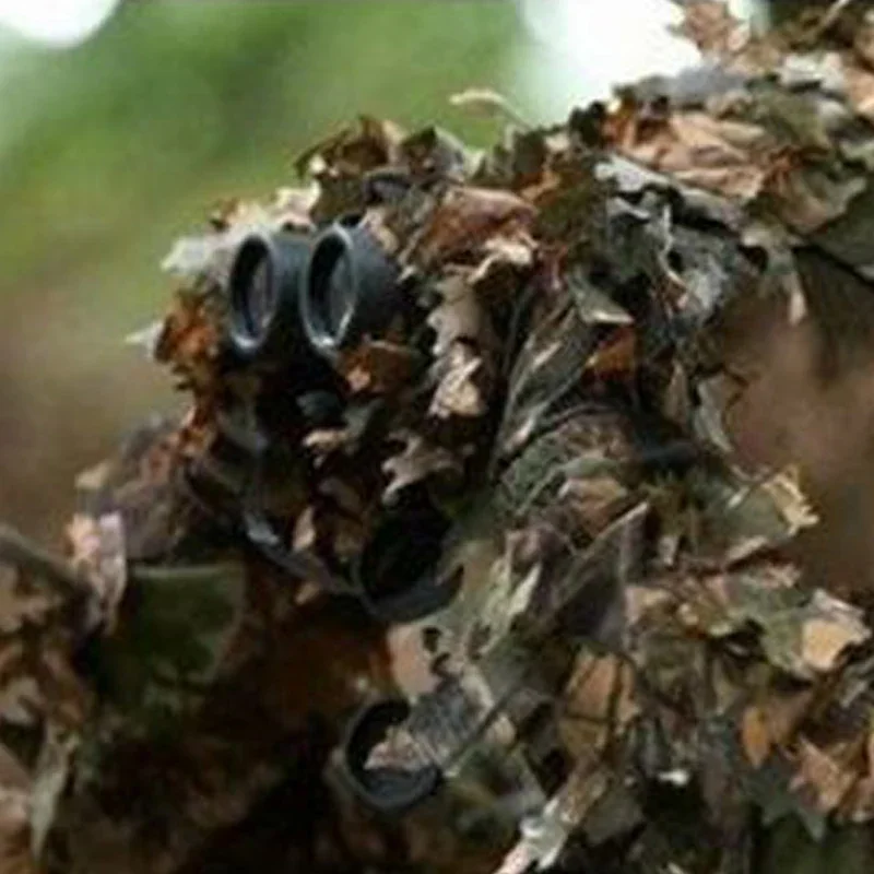 Outdoor Hunting Camouflage Maple Leaf Training Cap,Sniper Playerunknown's Battlegrounds Game Baseball Hat