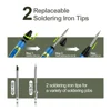 FMchip H01 Soldering Iron 2 IN 1 TS-BC2 and FM65 Tips PD 65W Adjustable Temperature H-01 Electric Soldering Station Repair Tools 5