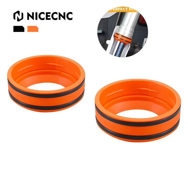 

NICECNC for KTM EXC EXCF SX SXF XC XCF XCW XCFW TPI SD 125 200 250 300 350 400 450 500 525 530 2004-2023 Fork Mud Scraper Kit