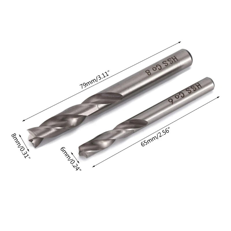 K1KA High Strength 6mm/8mm Spot Weld Drill Bits Excellent Durability Drilling Bits images - 6