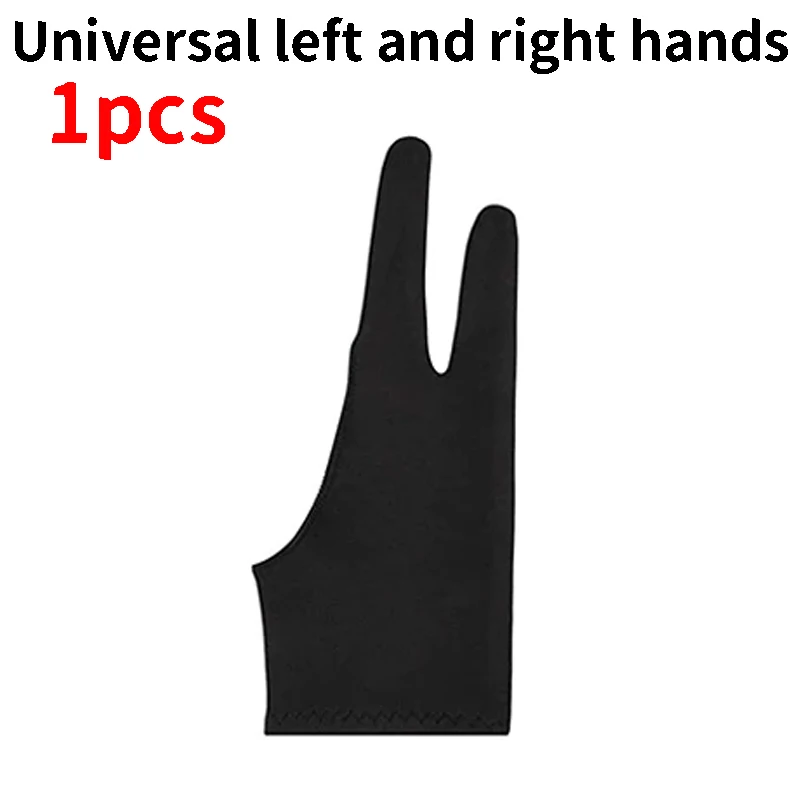 Anti-fouling Two-Fingers Anti-touch Painting Glove For Drawing Tablet Right  And Left Glove Anti-Fouling For IPad Screen Board - AliExpress