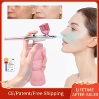 Professional Disinfectant Fogger Machine Airbrush Nail With Compressor For Nails Cake Tattoo Makeup Paint Air Spray Gun Oxygen I 1