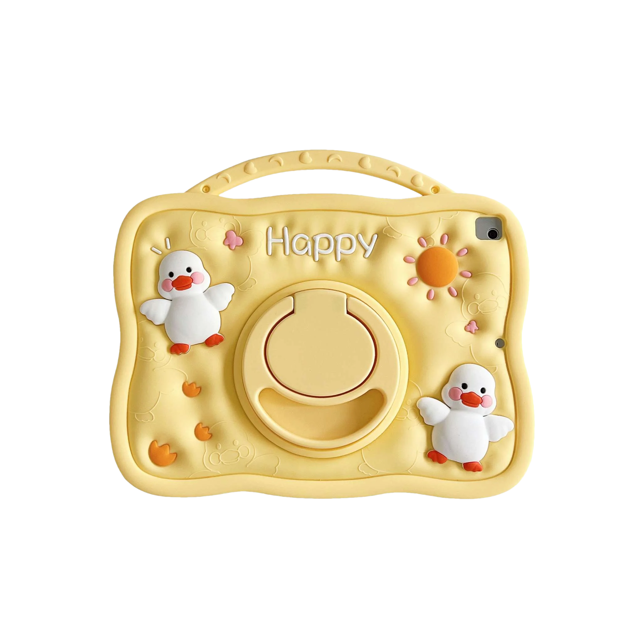 Cartoon Kids Tablet Case Stand with Silicone Cover