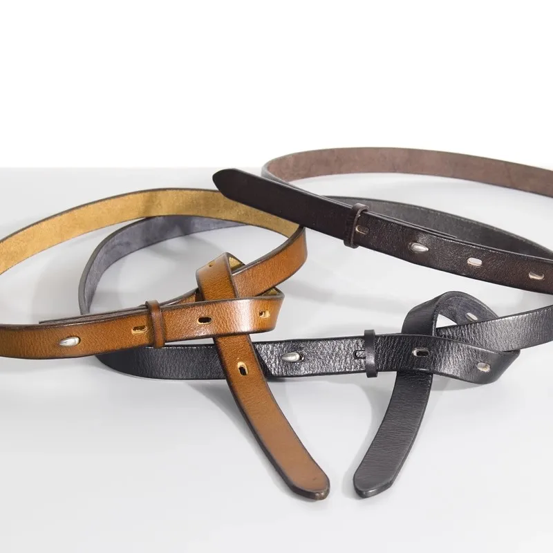 

Новинка 2023, кожаный ремень, оптовая продажа, женский ремень без пряжки, сетчатый красный ветрозащитный универсальный модный ремень для джинсов в Корейском стиле