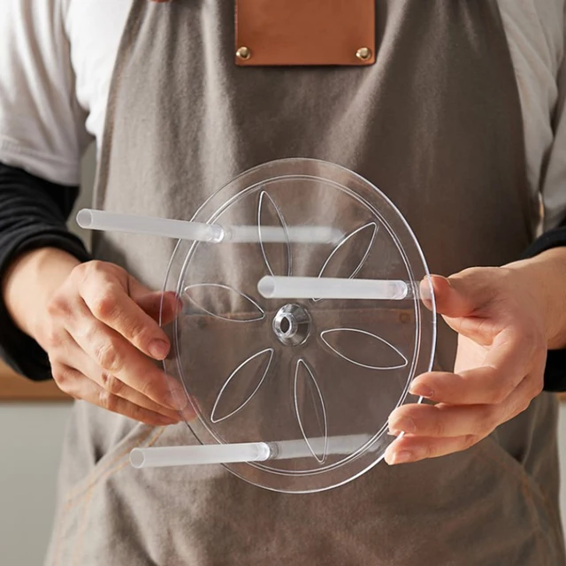 10 Pc 24/30 Cm Műanyag Sütemény Tiplik Rudak Torta Tartó Egymásra Rakás Szalma Fehér Sütemények Szerszámok - Image 4