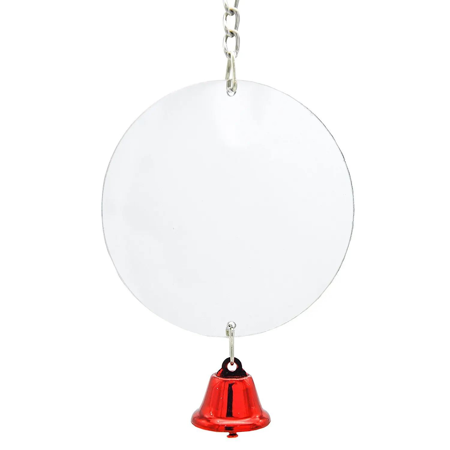1Pc Pet Toy Mirror Fun Toy for Cockatiel Parrots Small Birds Parrot Pet Parrots Climb Outdoor Indoor Hanging Supplies