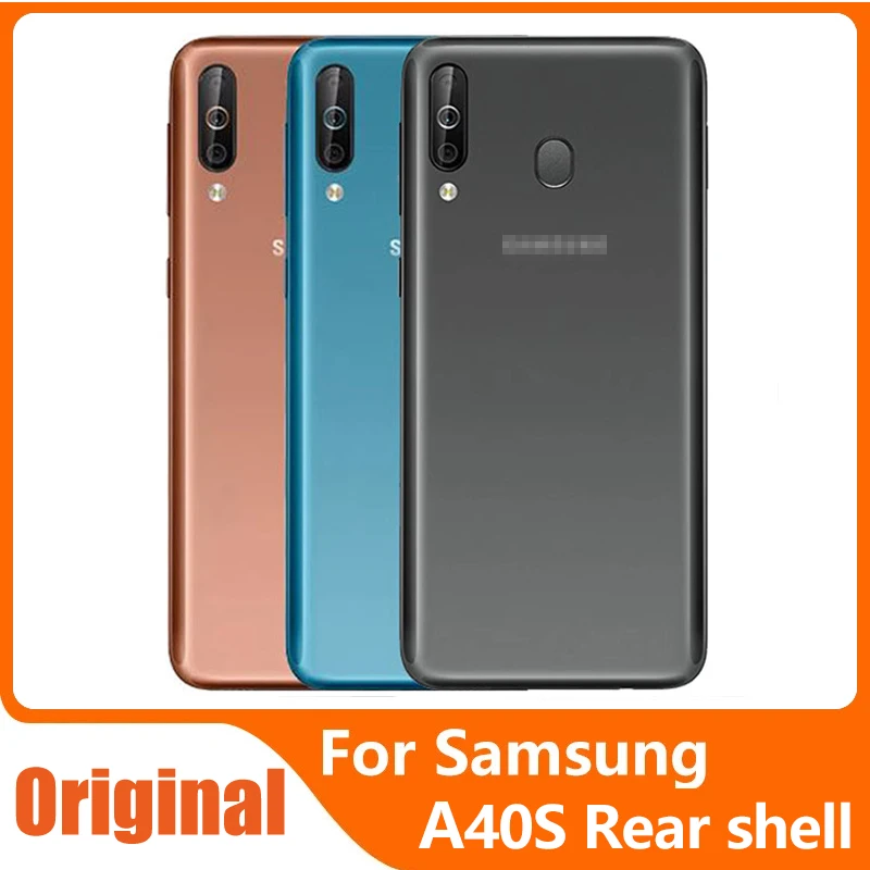 

Подходит для Samsung A40S оригинальная задняя крышка A3050 рамка средний корпус A3058 крышка аккумулятора задняя крышка внешнее стекло экрана