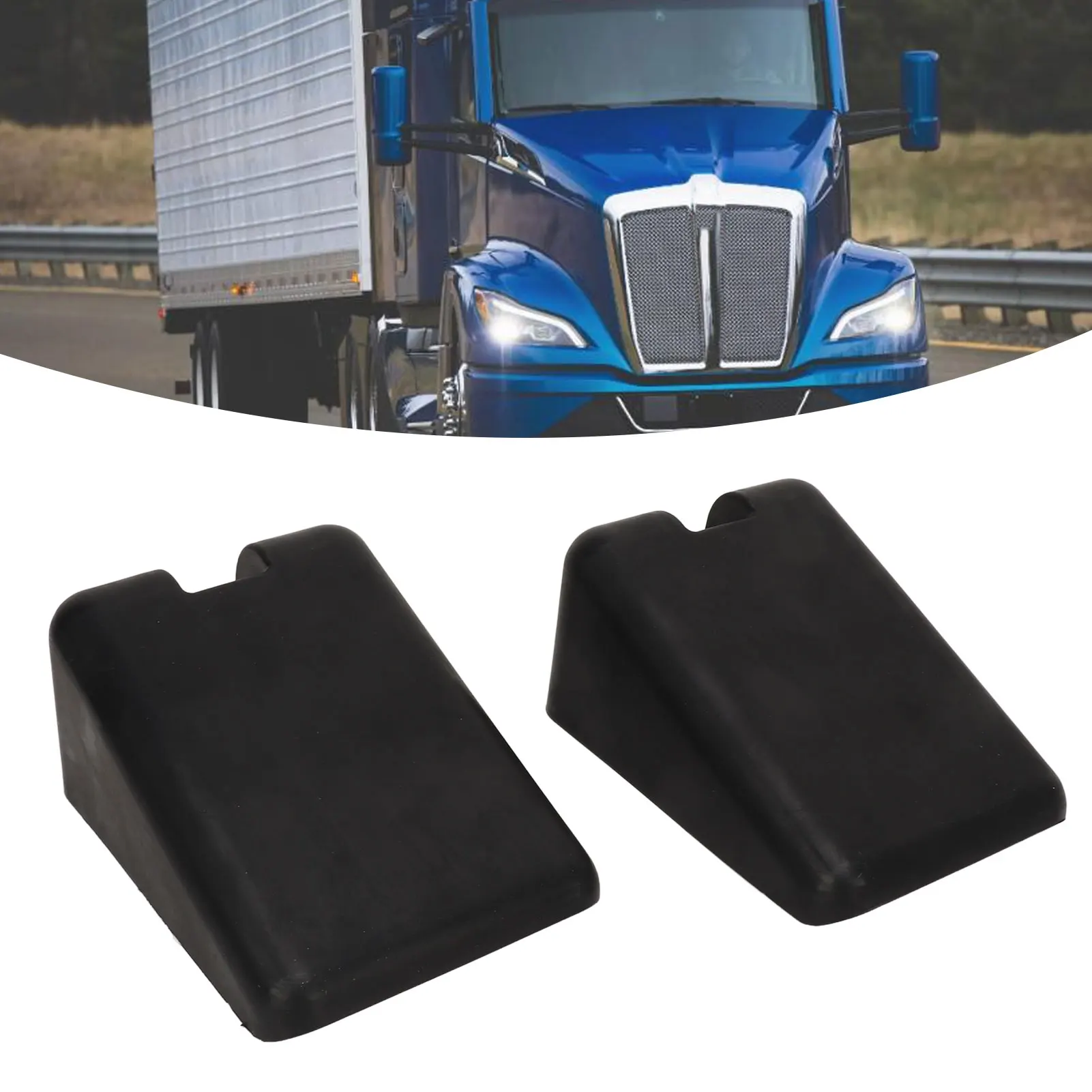 1 Pair Hood Bumper Support M75681 Hood Support Bushing Fit For Peterbilt 567 579 Kenworth T680 T880
